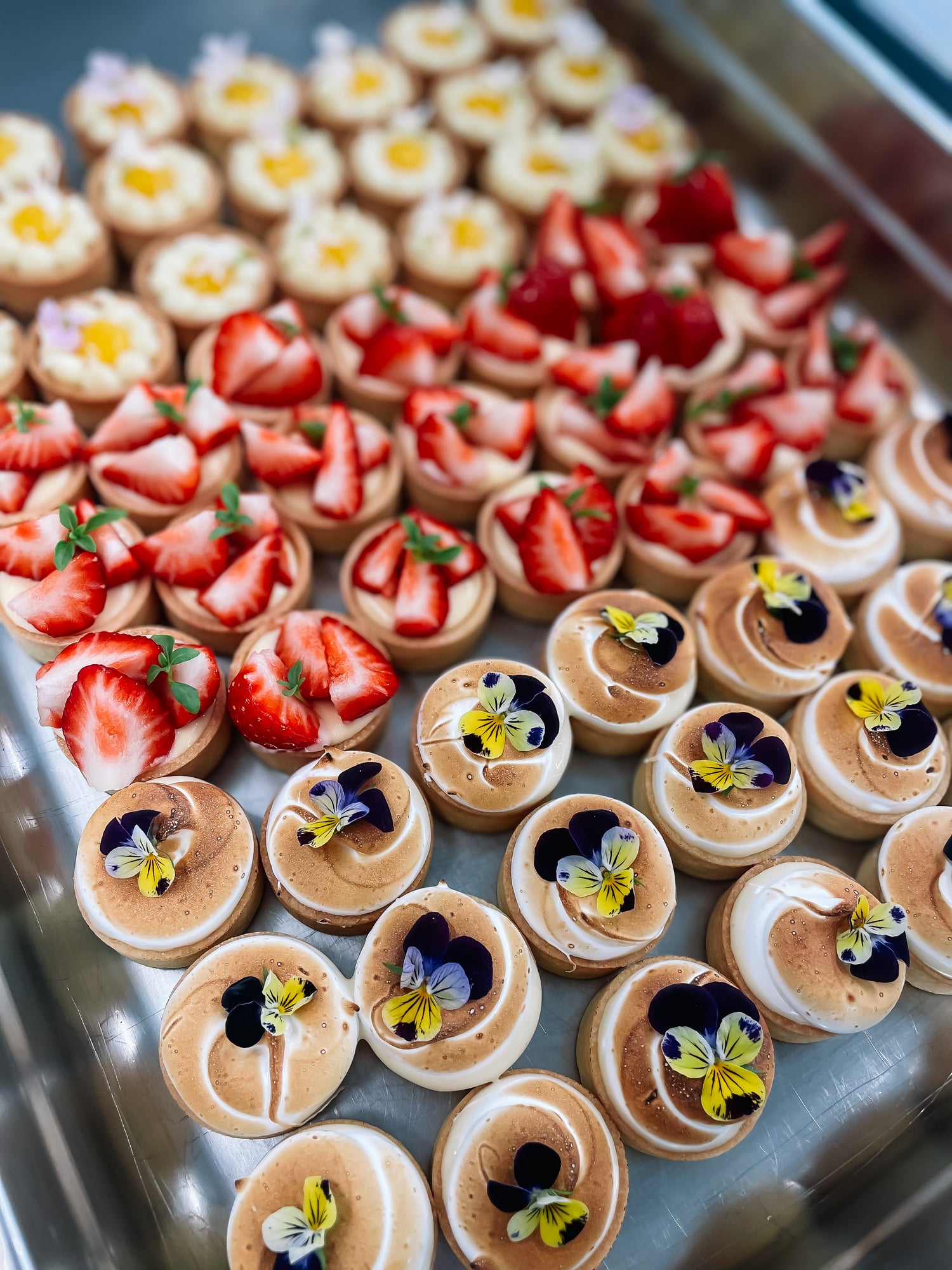 Mini citroen tartelettes