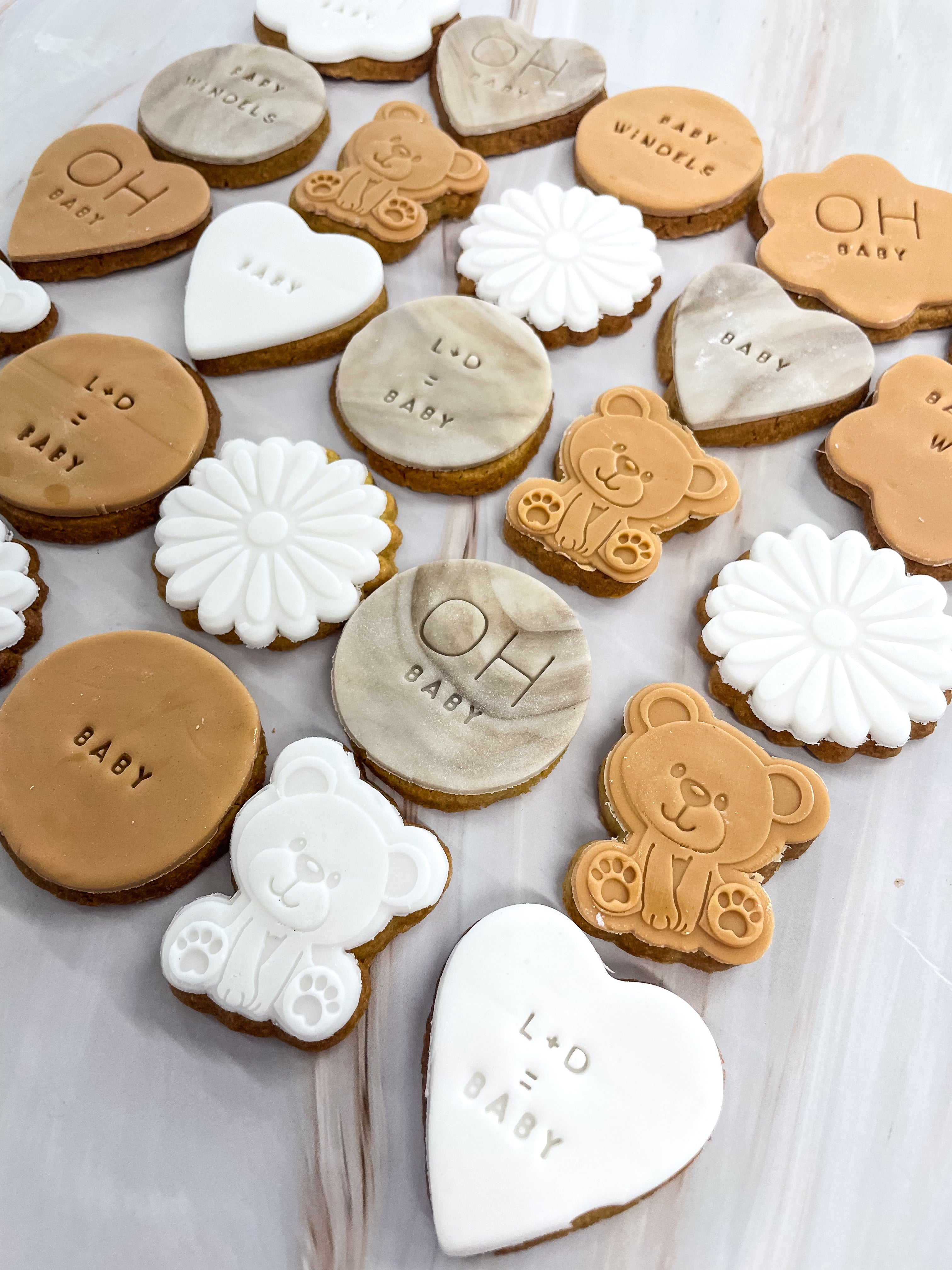 Vanillekoekjes met of zonder fondant