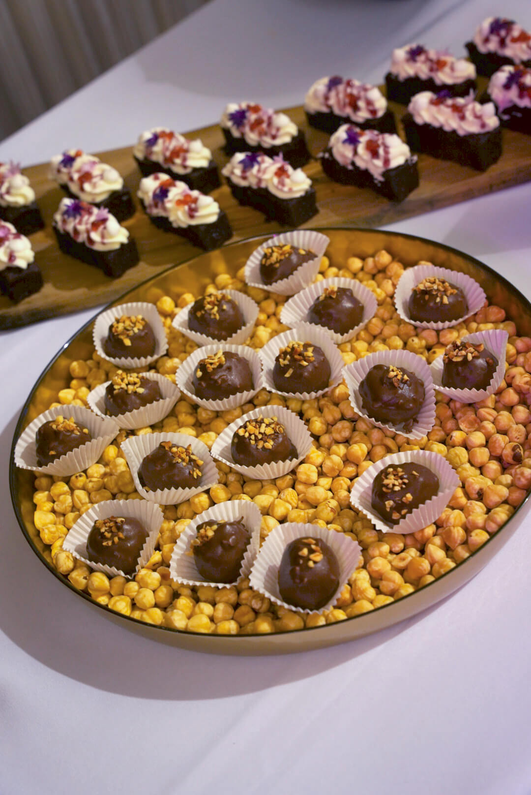 Homemade ferrero rochers