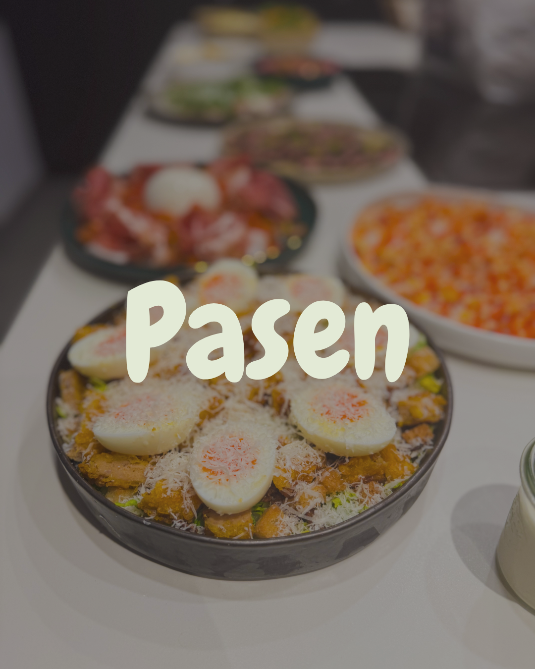 Sharing buffet Pasen kant&kleir